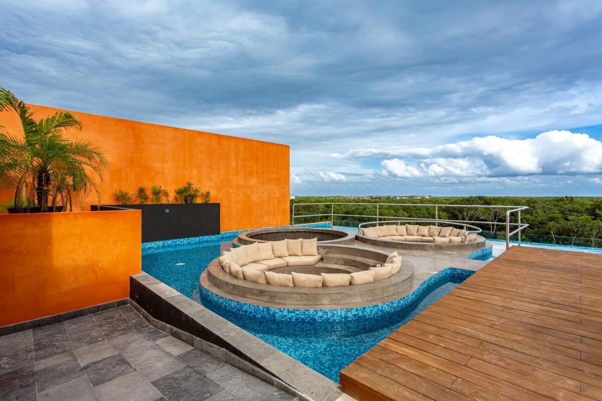 New Lux 3 Bed Gym & Pool At 101 Tulum