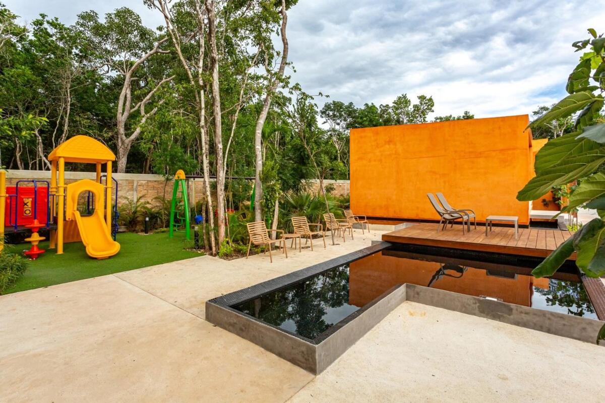 New Lux 3 Bed Gym & Pool At 101 Apartment Tulum