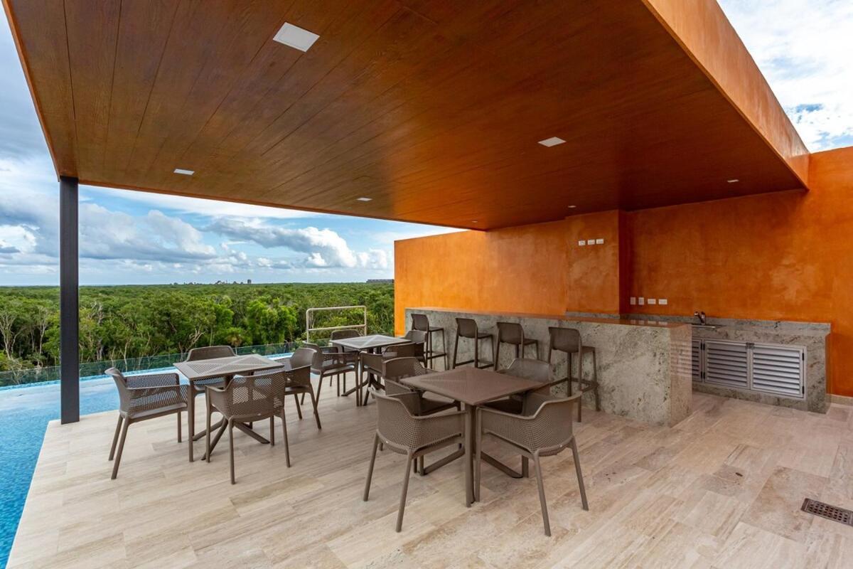 New Lux 3 Bed Gym & Pool At 101 Apartment Tulum